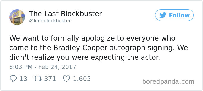 The Last Blockbuster Tweets