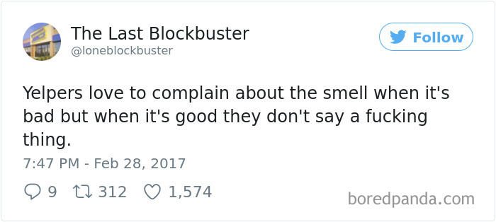 The Last Blockbuster Tweets