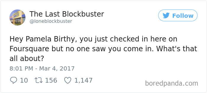 The Last Blockbuster Tweets