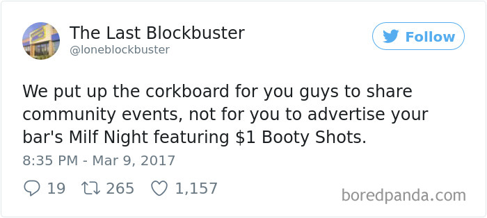 The Last Blockbuster Tweets
