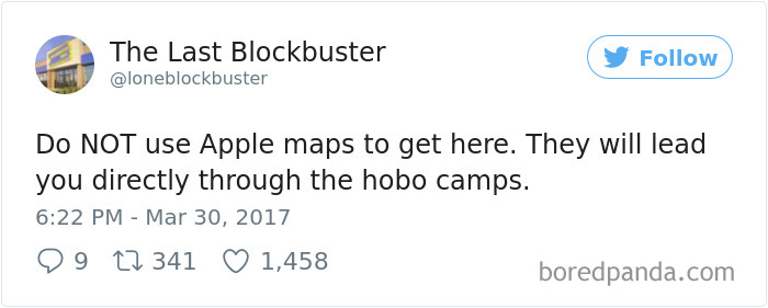 The Last Blockbuster Tweets