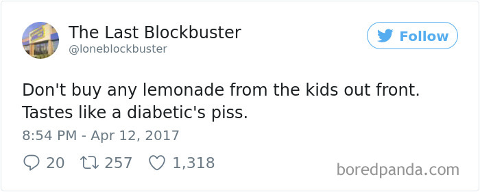 The Last Blockbuster Tweets