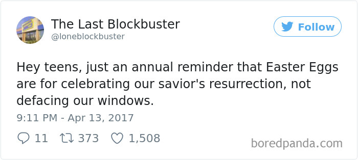 The Last Blockbuster Tweets