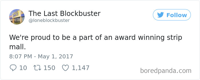The Last Blockbuster Tweets
