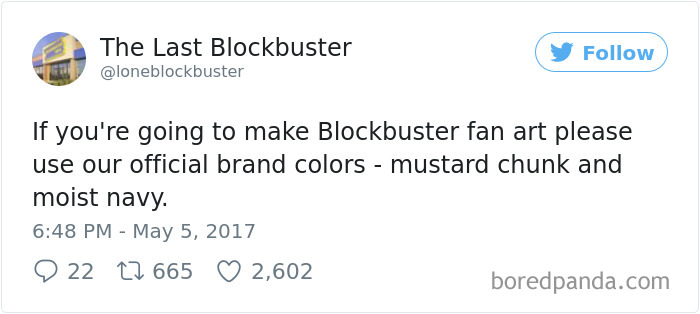 The Last Blockbuster Tweets