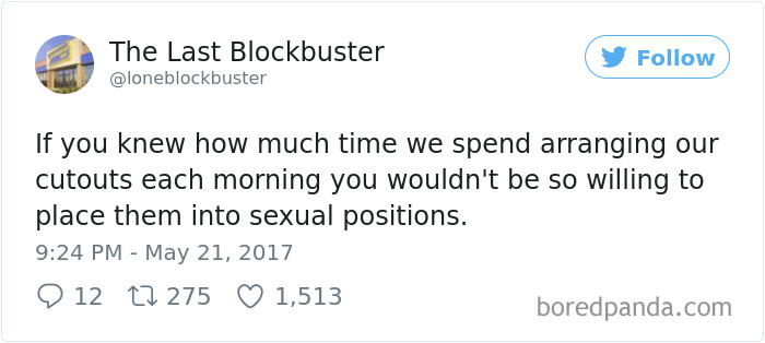 The Last Blockbuster Tweets