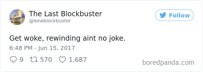 The Last Blockbuster Tweets