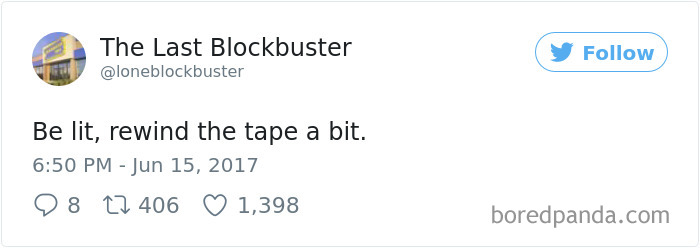 The Last Blockbuster Tweets