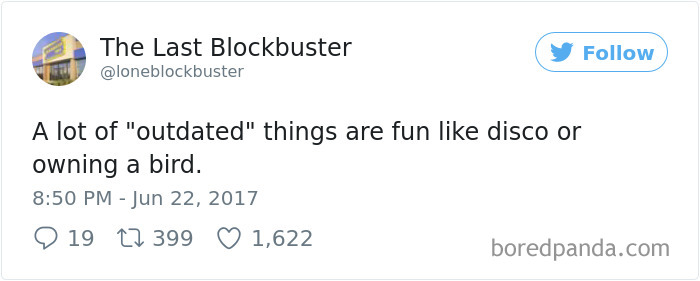 The Last Blockbuster Tweets