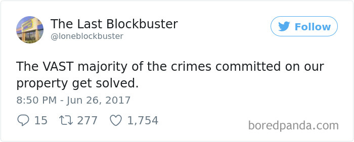 The Last Blockbuster Tweets