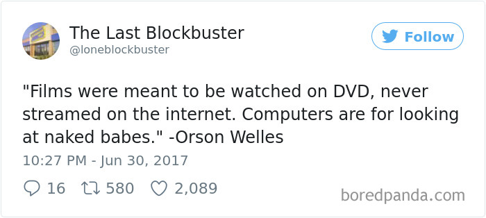 The Last Blockbuster Tweets