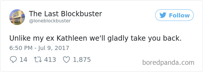 The Last Blockbuster Tweets