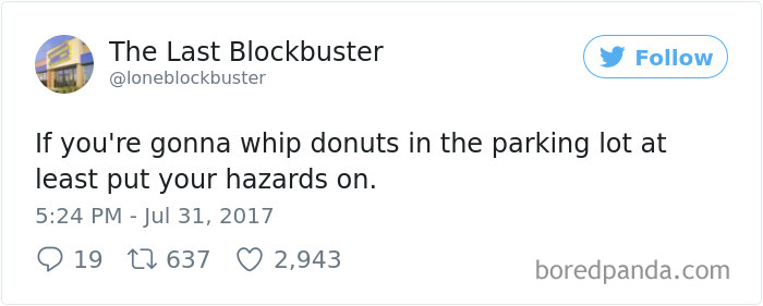 The Last Blockbuster Tweets