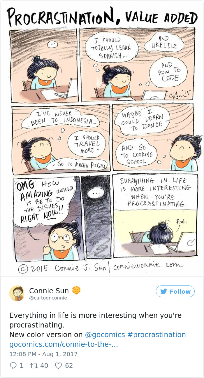 Funny-procrastination-tweets