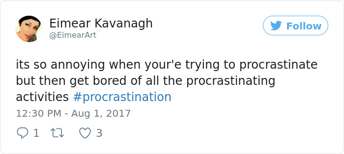 Funny-procrastination-tweets