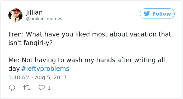 Funny-left-handers-problems