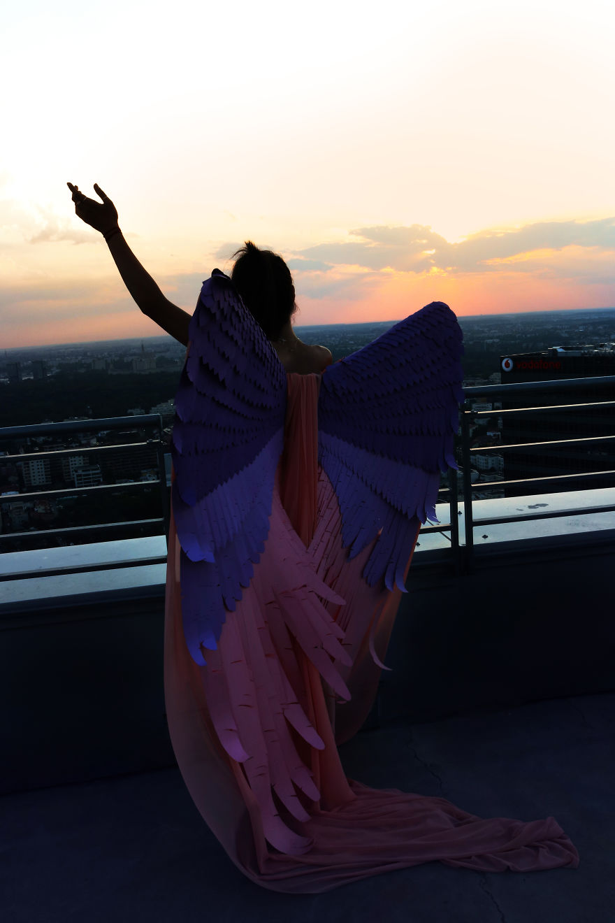 Paper Wings That I Made