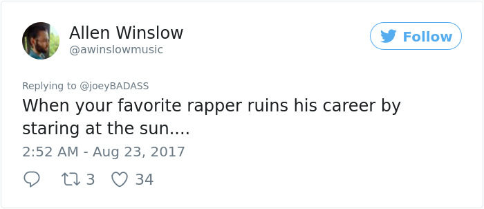 Rapper Says That He Won’t Go Blind By Looking Directly At Solar Eclipse, Regrets It Immediately