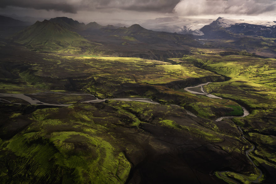 ￼amazing Iceland Aerial Images Show Why The Country Is So Popular For Movies