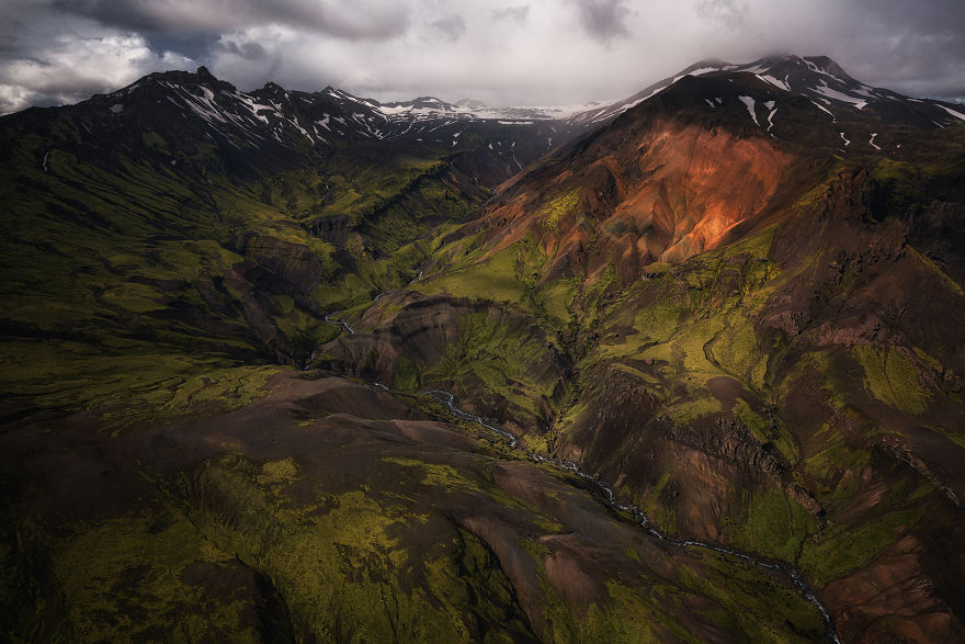￼amazing Iceland Aerial Images Show Why The Country Is So Popular For Movies