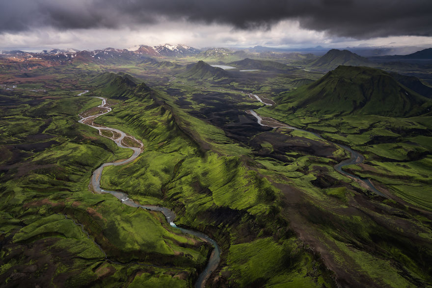 ￼amazing Iceland Aerial Images Show Why The Country Is So Popular For Movies