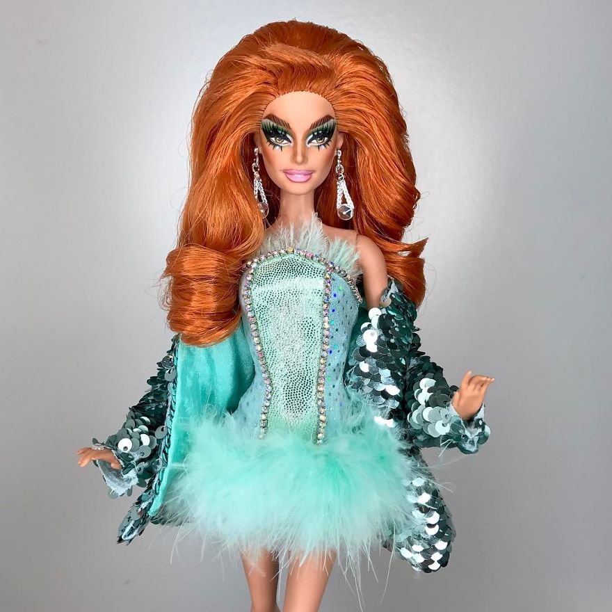 This Artist Turned Barbie Dolls Into Drag Queens From RuPaul’s Drag Race This Artist Turned Barbie Dolls Into Drag Queens From RuPaul’s Drag Race