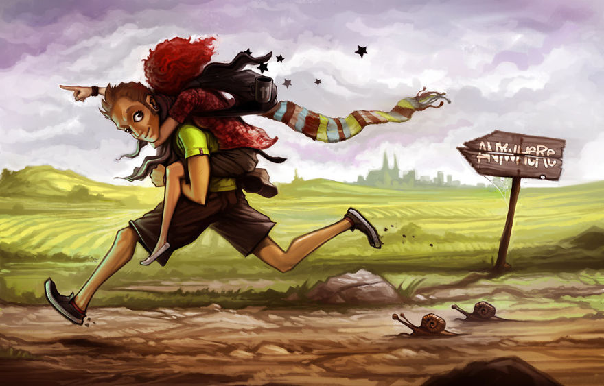 Anywhere (be Free With Someone!)