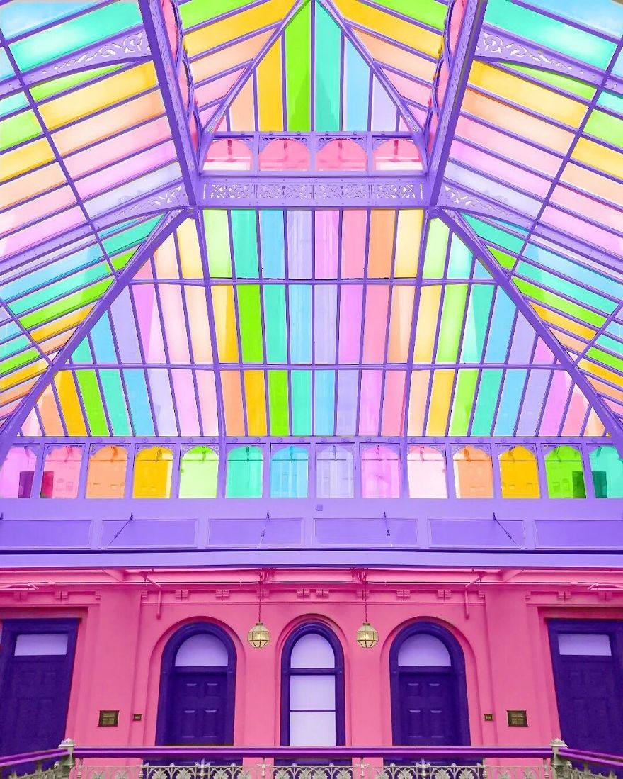 New York Artist Covers Everything In Rainbow Colors Gets Amazing Results.