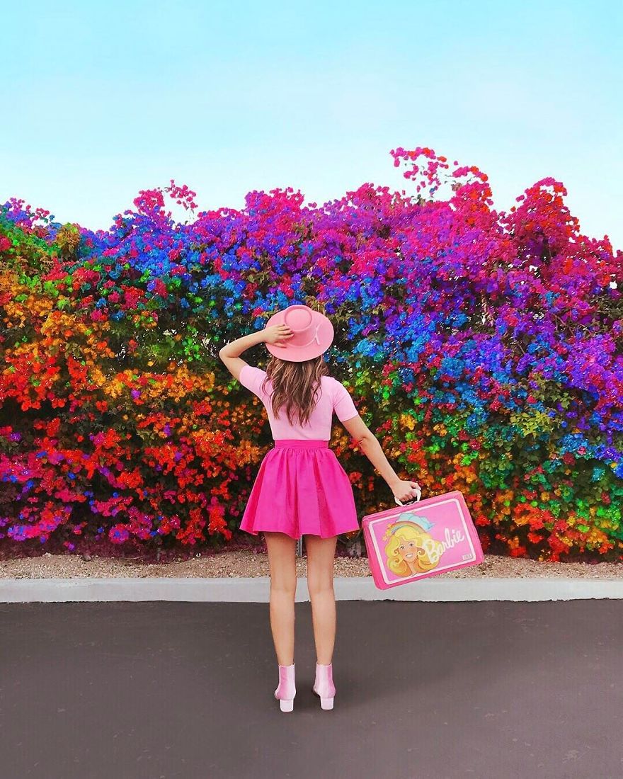 New York Artist Covers Everything In Rainbow Colors Gets Amazing Results.