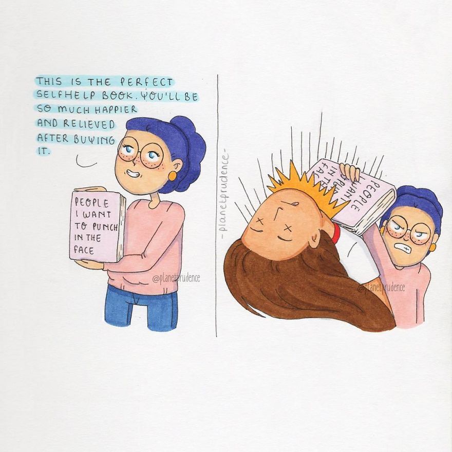 Tag Someone Who Needs To See This In The Comments Below 👇🏼🙋🏼
I've Actually Been Dealing With Quite The A-holes This Year. Some Of Them Have Been "friends" But Went Behind My Back, Others Have Been Stealing My Work, Others Have Been Unsupportive Towards My Artwork And Are Not Believing In Me. I've Dealt With Lots Of Fake People, Hate And Jealousy. My List Of People I Want To Punch In The Face Is Continuously Growing 😂.
~
There's A New Video On My Youtube Channel About Why My Hair Isn't Blue In Real Life [link In Bio]
~
Search For Planetprudence On Youtube [link In Bio], Facebook And Twitter And Come Say Hi 💜 (don't Forget To Subscribe/like/follow 😍) 🌸 Webshop 🌸: Www.planetprudence.com