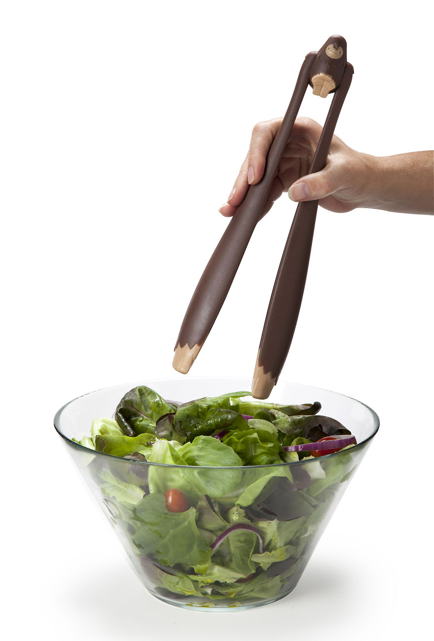 We Created Salad Tongs That Look Like Mighty Bigfoot And Stay Put On Your Table!