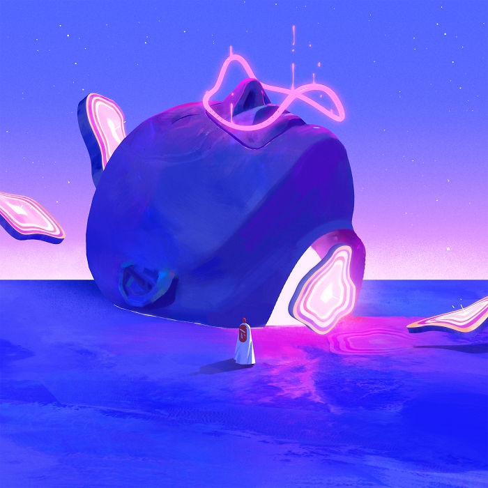 I Illustrate How I Imagine The Afterlife