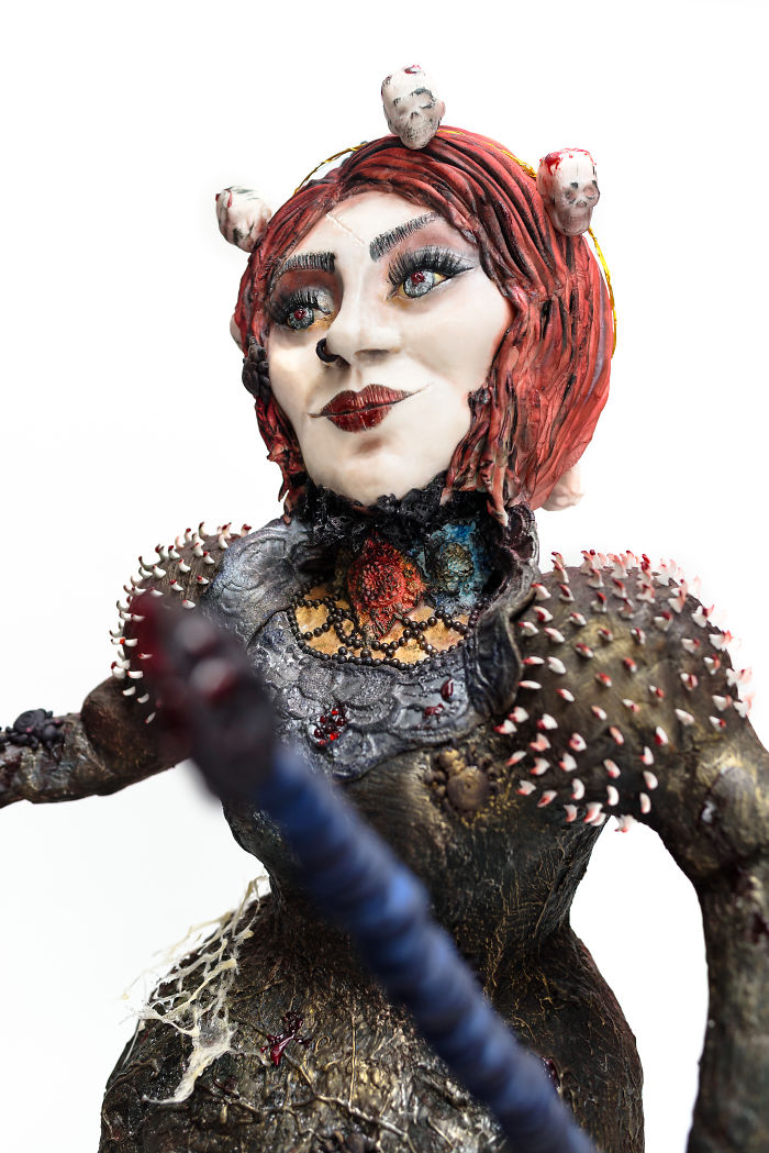 Sonia The Warrior Cake, She Is 3.5 Feet Tall