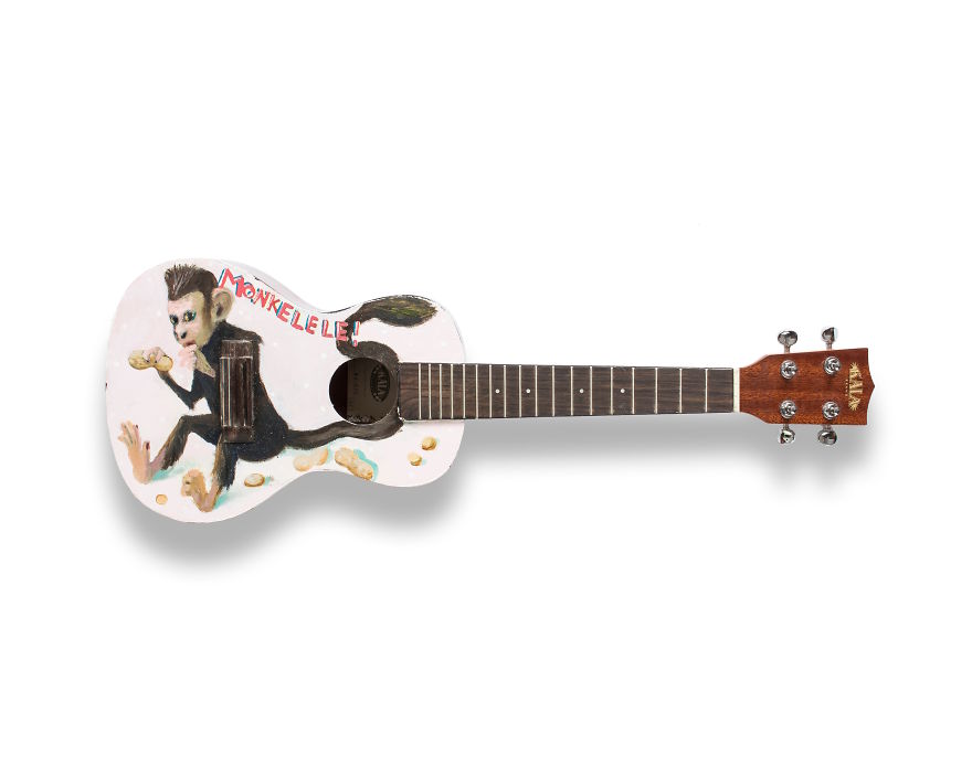 Art On Ukulele: Artists Adorn Ukuleles In Aid Of Charity Art On Ukulele: Artists Adorn Ukuleles In Aid Of Charity