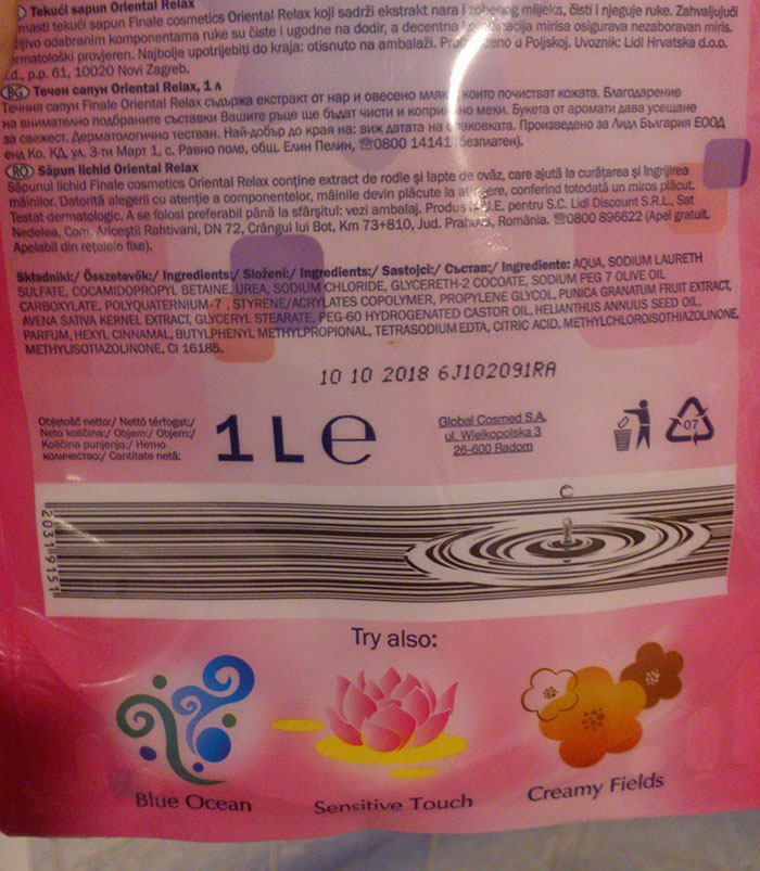 This Liquid Soap Package