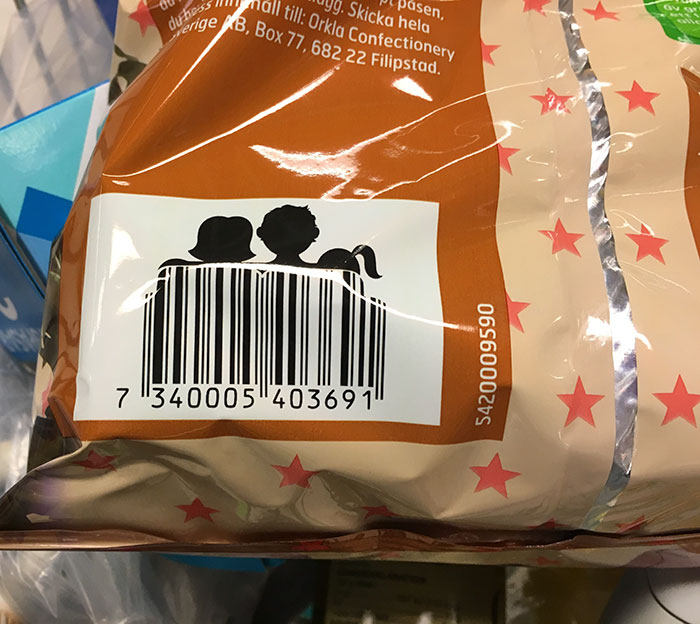 Family In Bardcode Couch