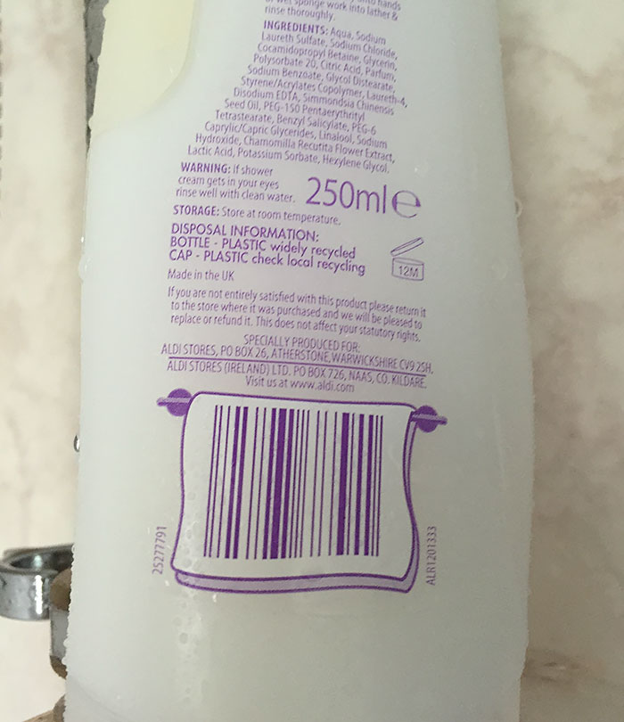 Bar Code, In A Towel, On A Towel Rail