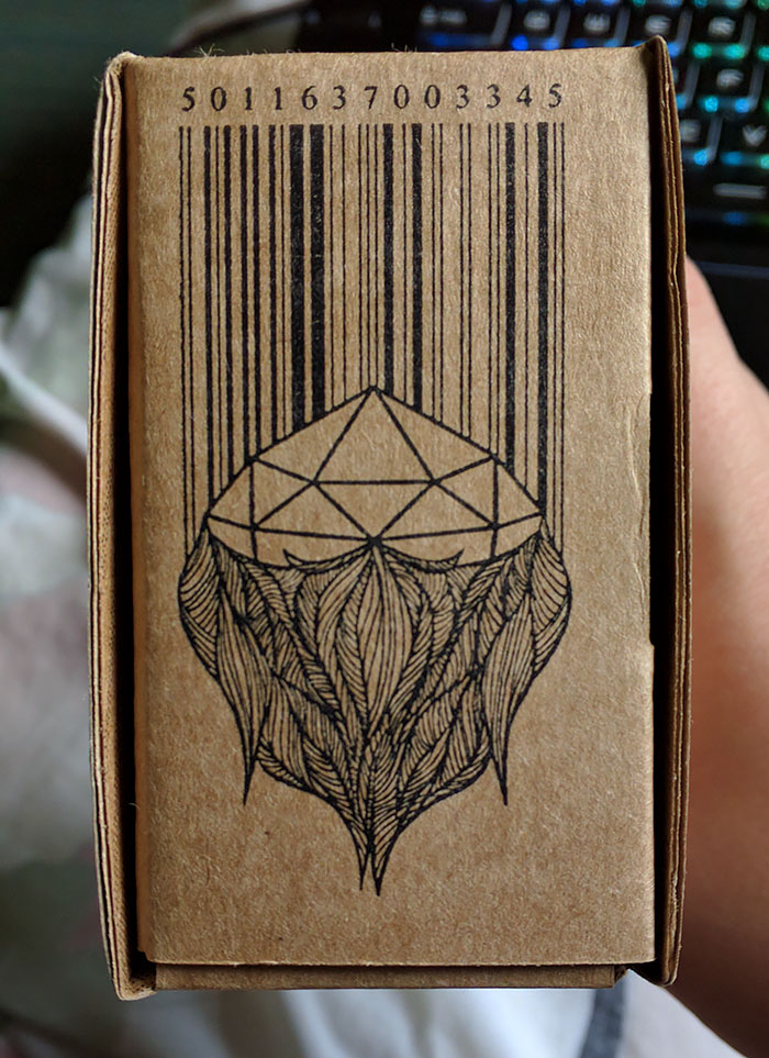 My Beard Brush Has The Manliest Of Barcodes