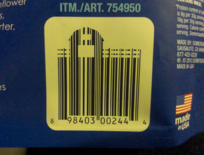 The Barcode On My Snack Is A Barn