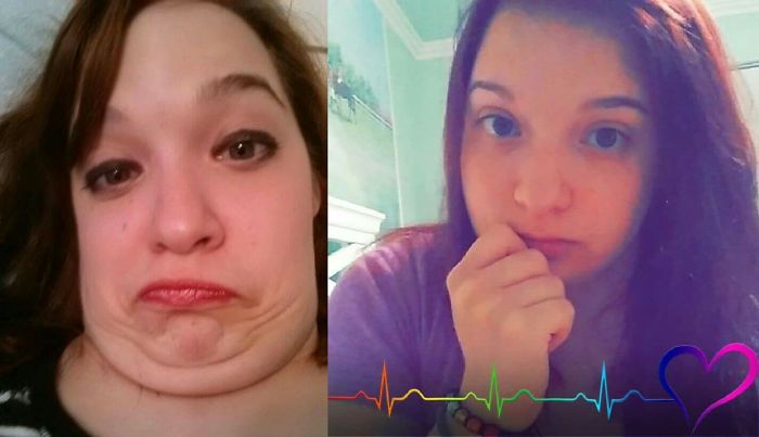 Felt Like A Lopsided Face Was Needed Here