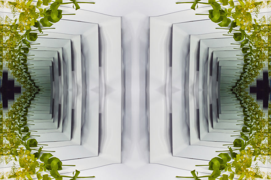 Reflections – I Played With Mirrors To Create Abstract Geometric Views Reflections – I Played With Mirrors To Create Abstract Geometric Views