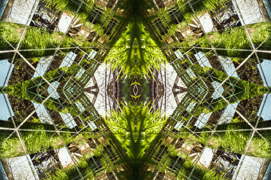 Reflections – I Played With Mirrors To Create Abstract Geometric Views Reflections – I Played With Mirrors To Create Abstract Geometric Views