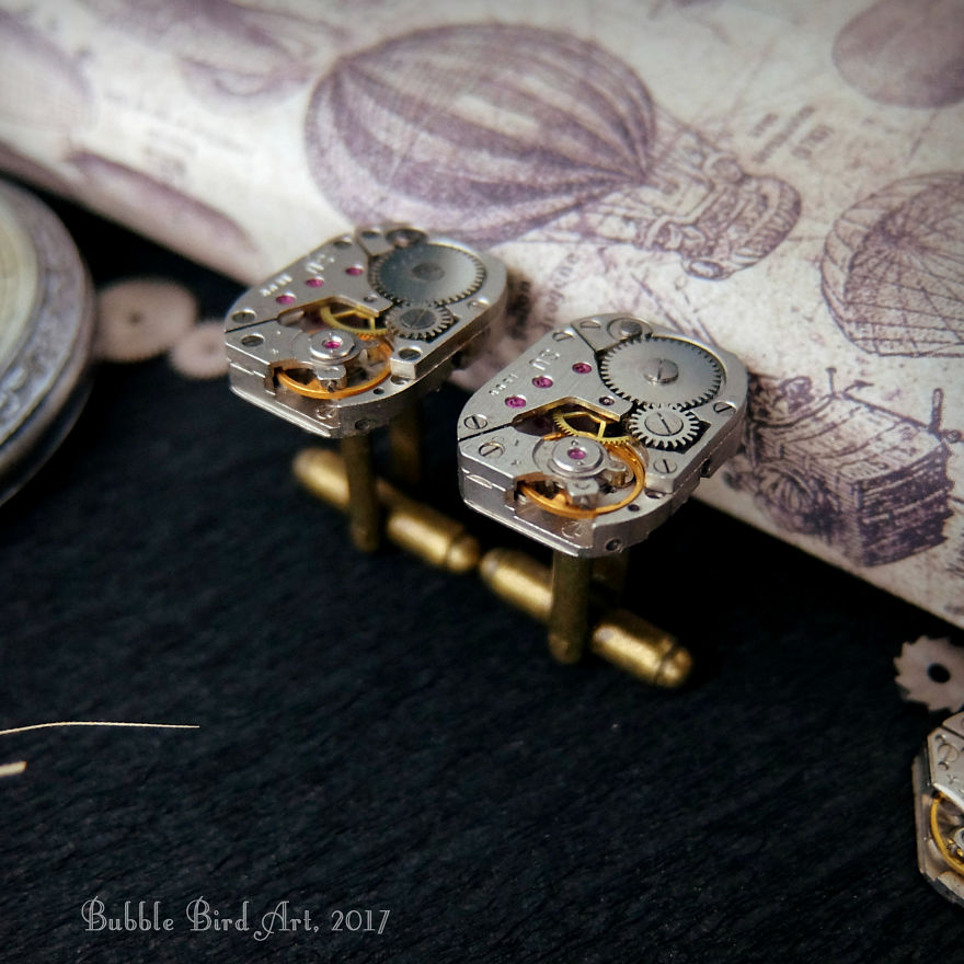 My Cousin Recycles Old Watch Into Unique Handmade Jewelry