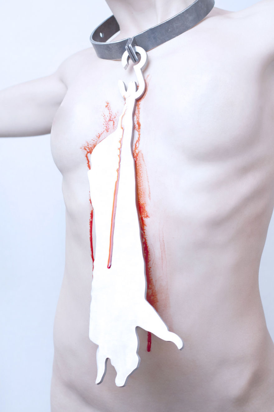 I Designed This Unwearable Jewelry To Make A Statement Against Factory Farming