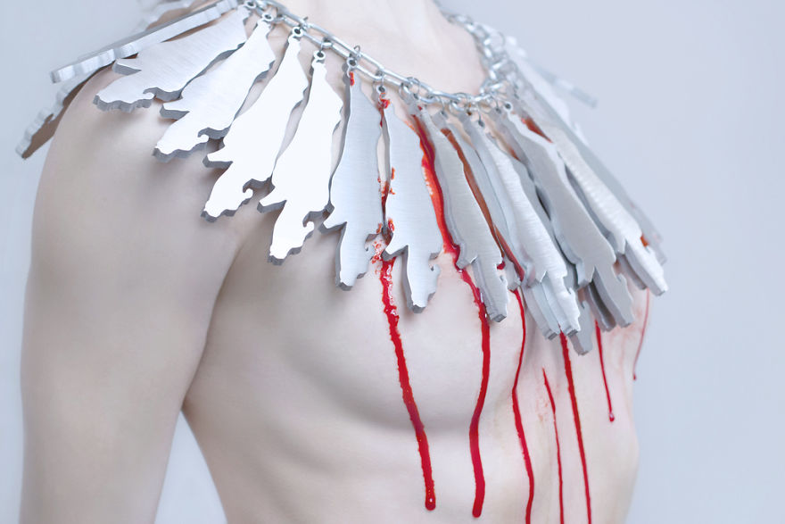 I Designed This Unwearable Jewelry To Make A Statement Against Factory Farming I Designed This Unwearable Jewelry To Make A Statement Against Factory Farming