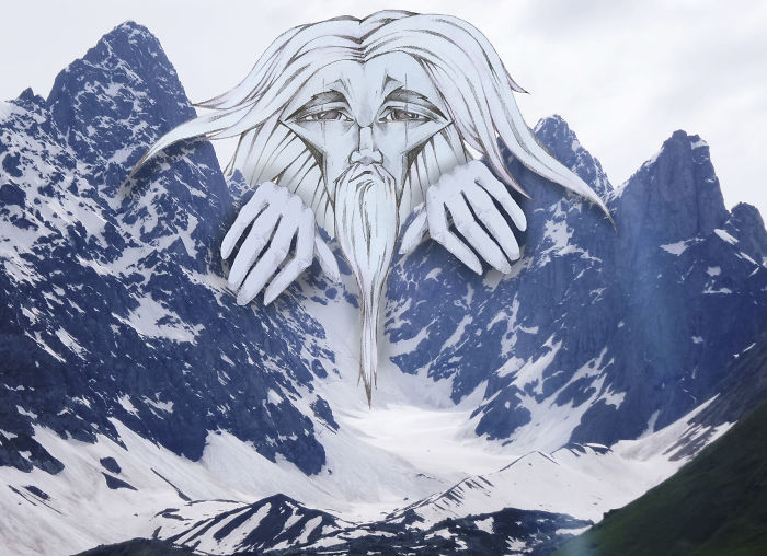 I Illustrate Georgian Landscapes With Mysterious Characters