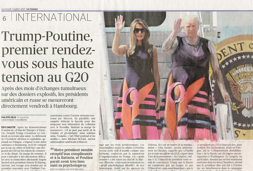 Synchronized Waving | Le Figaro | Series Part III