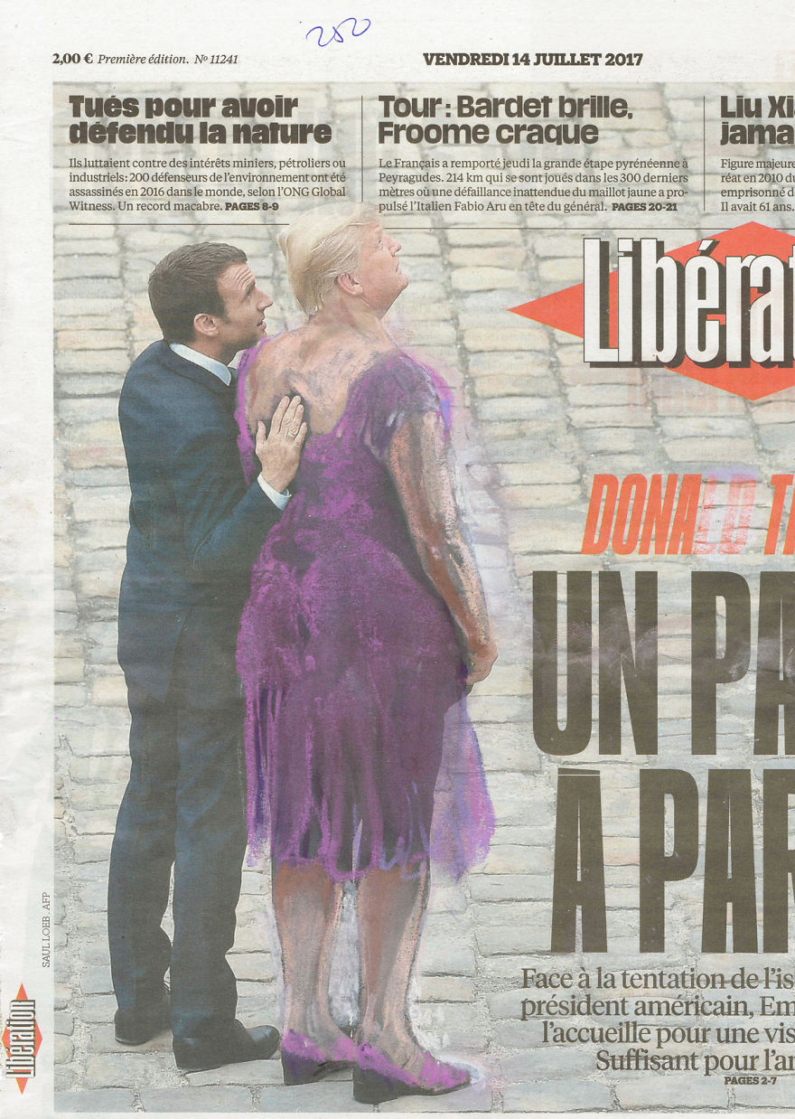 Zis Feels Ok? | Macron Welcoming Trump In Paris | Libération | Series Part III