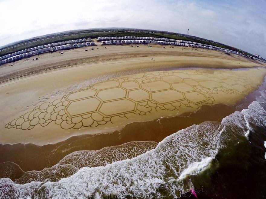 Dutch Beach Art