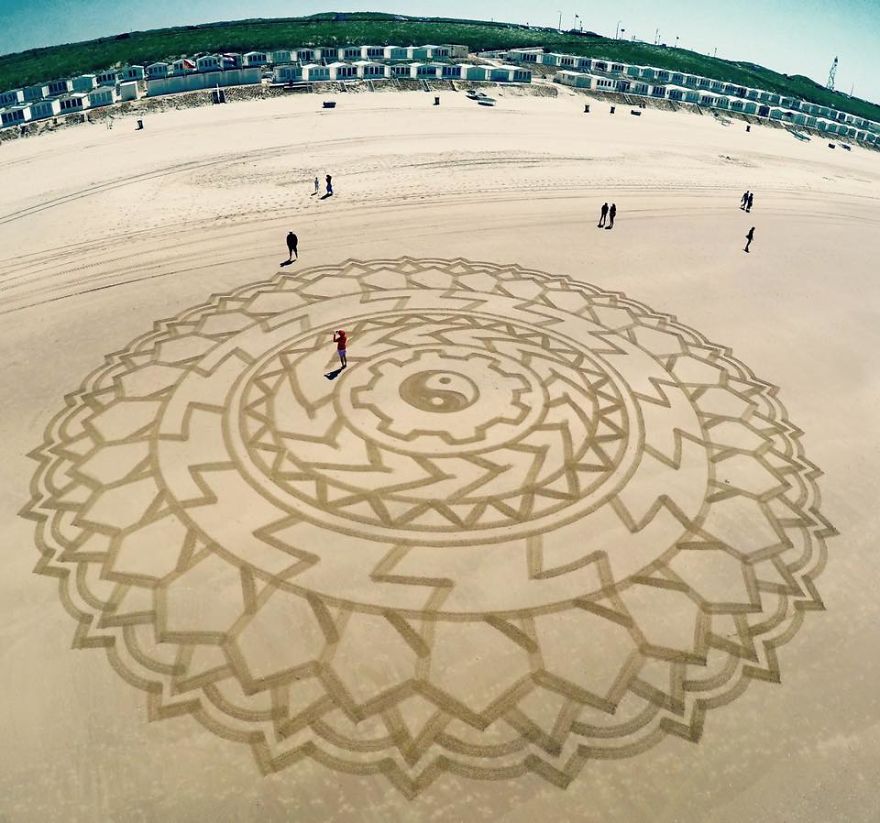 Dutch Beach Art